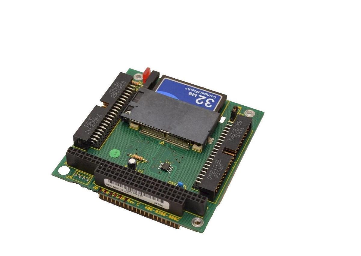 Used WINSYSTEMS J8 PCM-CFLASH Rev C , 400-0268-000C Single Board With Compact Flash
