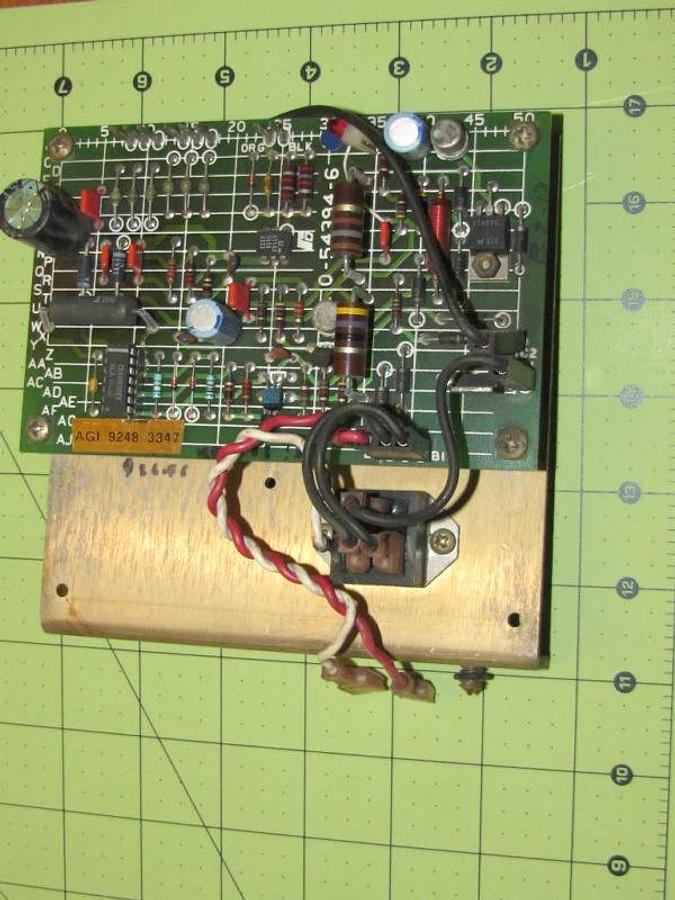 Used RELIANCE CIRCUIT BOARD CARD 0-54394-6 0543946 0-54394