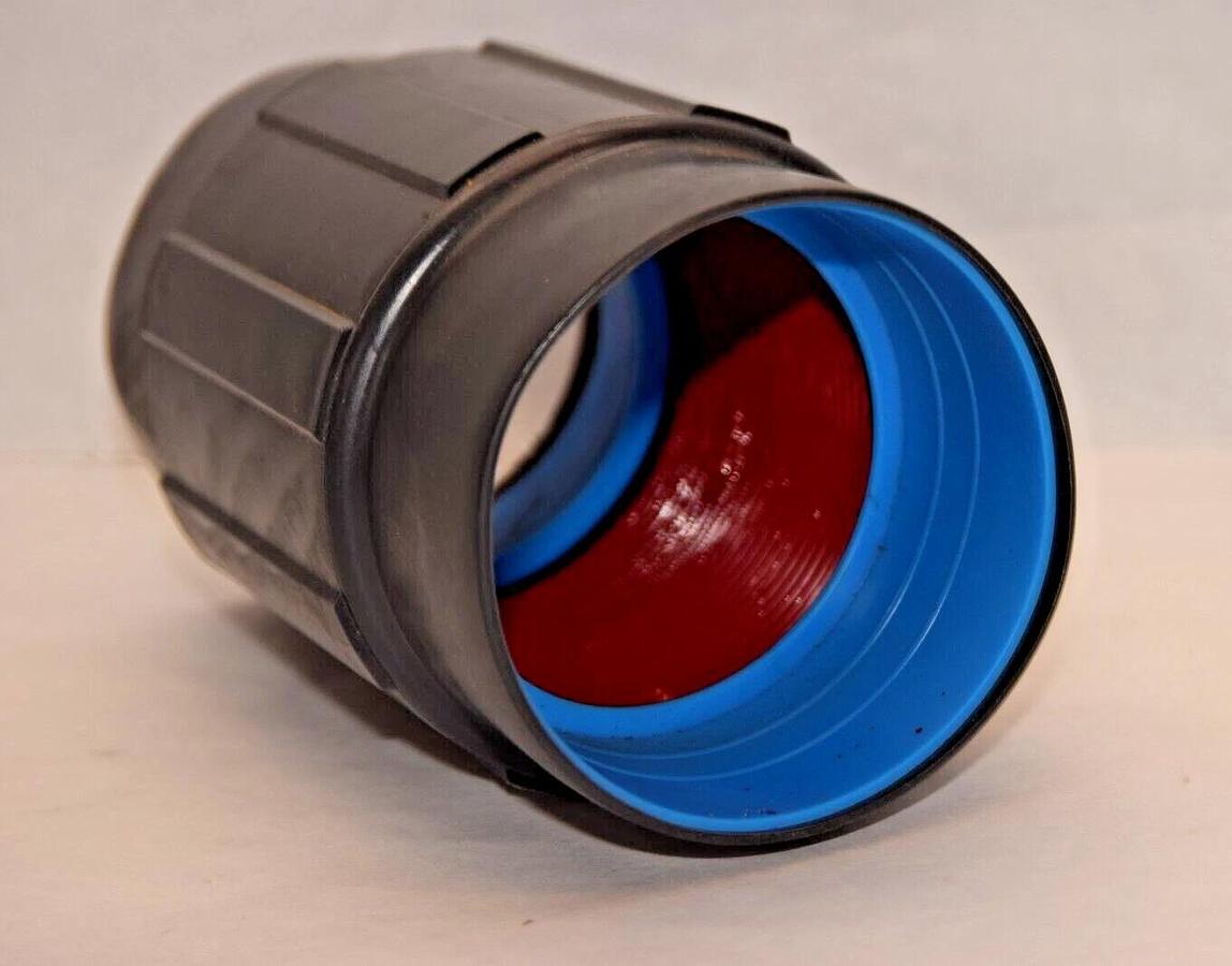 ROBROY / PLASTI-BOND 3" NPT  PVC Coated Conduit Body Straight Fitting Coupling