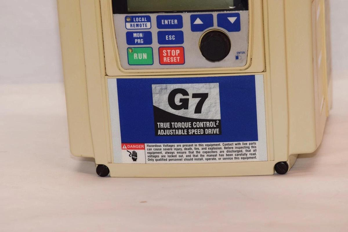 Used TOSHIBA VT130G7U4035B 3.5 KVA 3HP 460v Transistor Inverter Drive