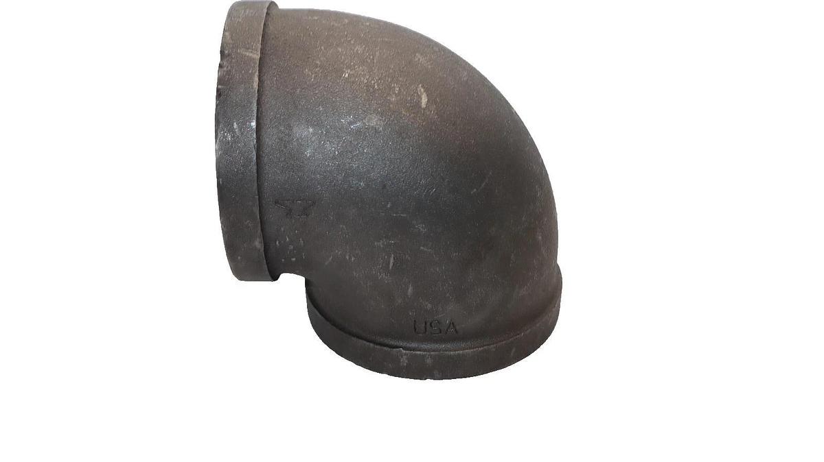 Anvil 4" NPT Steel 90° Elbow Threaded Coupling Fitting USA (New)