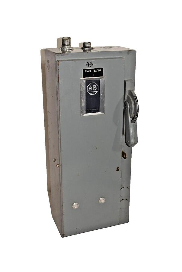 Used ALLEN BRADLEY Combination Starter 712-BAB242 Size Sz 1 Ser N X-343858 200/230v