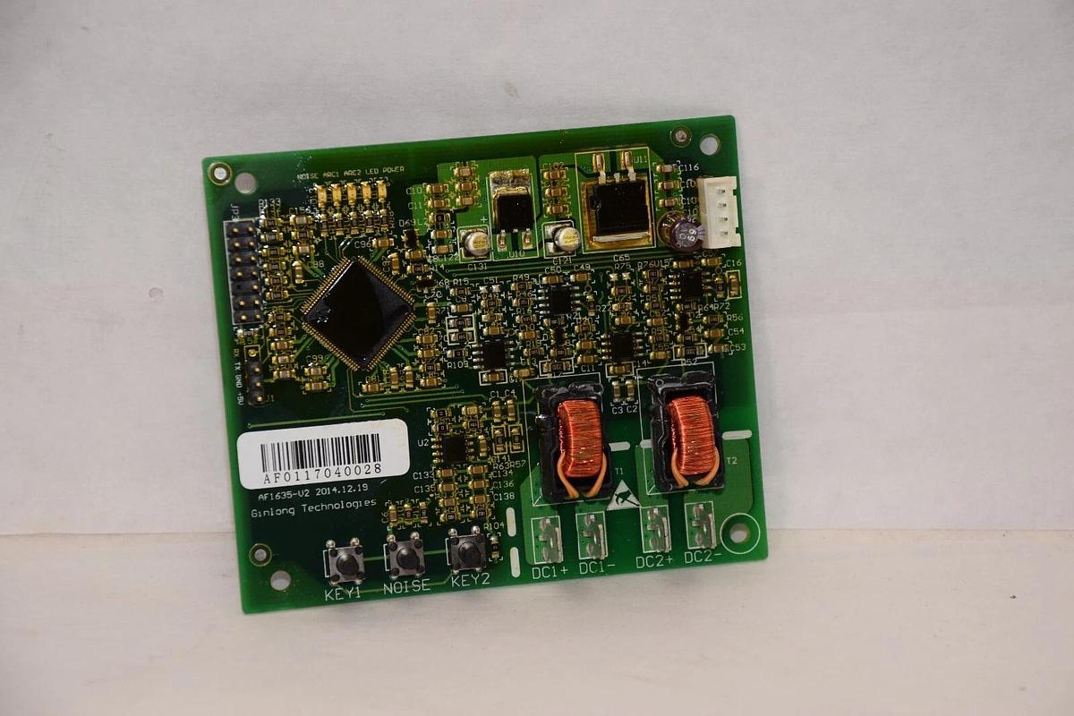 Used GINLONG TECH AF1635-V2 AF0117040028 Board for Solis Solar Drive SOLIS-4K-2G-US