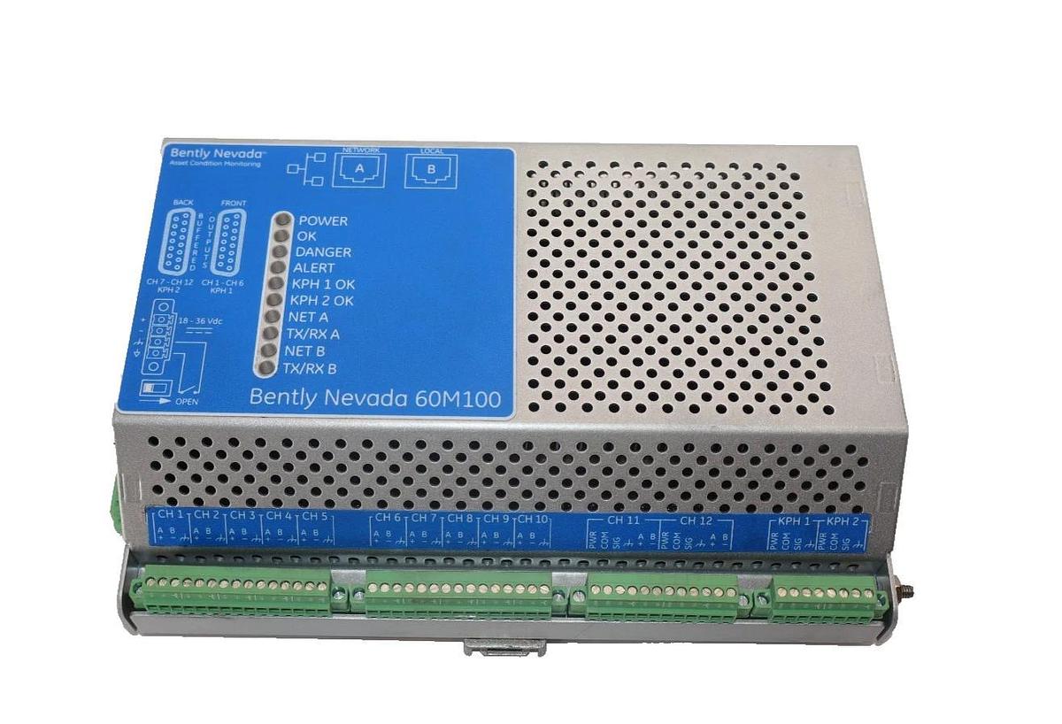 BENTLY NEVADA 60M100-00 18-36Vdc Conditioning Monitoring System *NEW TAKE OUT*
