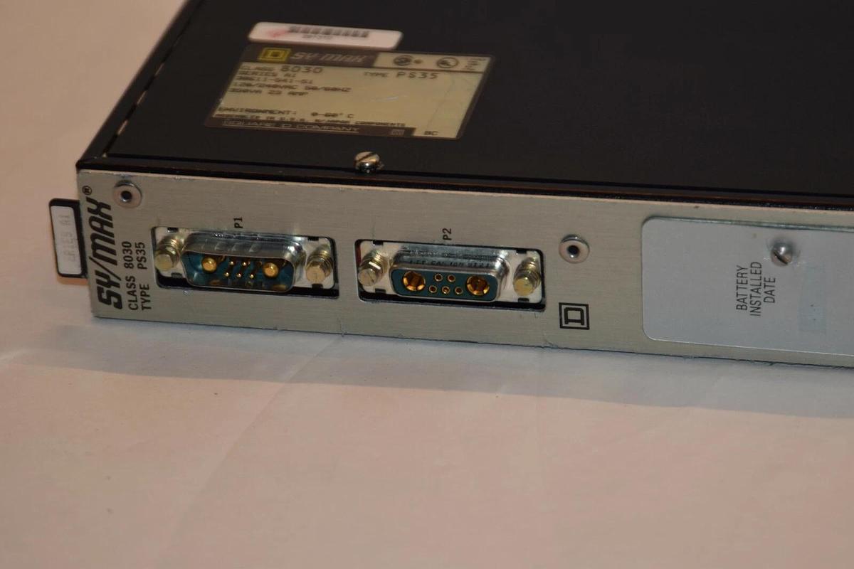 Refurbished (Refurb) SQUARE D SY/MAX 8030 Type PS35 Power Supply 8030 PS 35, PS35 PS-35  A1