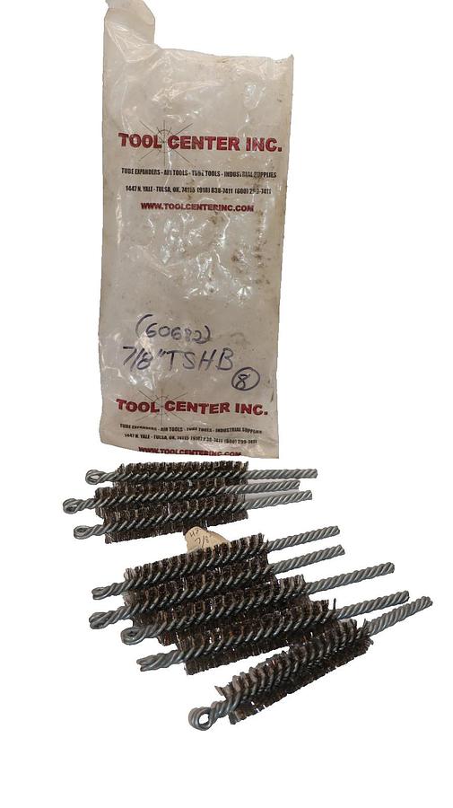 Tool Center Inc. TSHB 7/8" Hole Brush (New - Pack of 8)