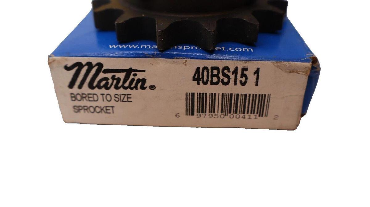 (NEW) MARTIN 40BS15 1" Bore Sprocket
