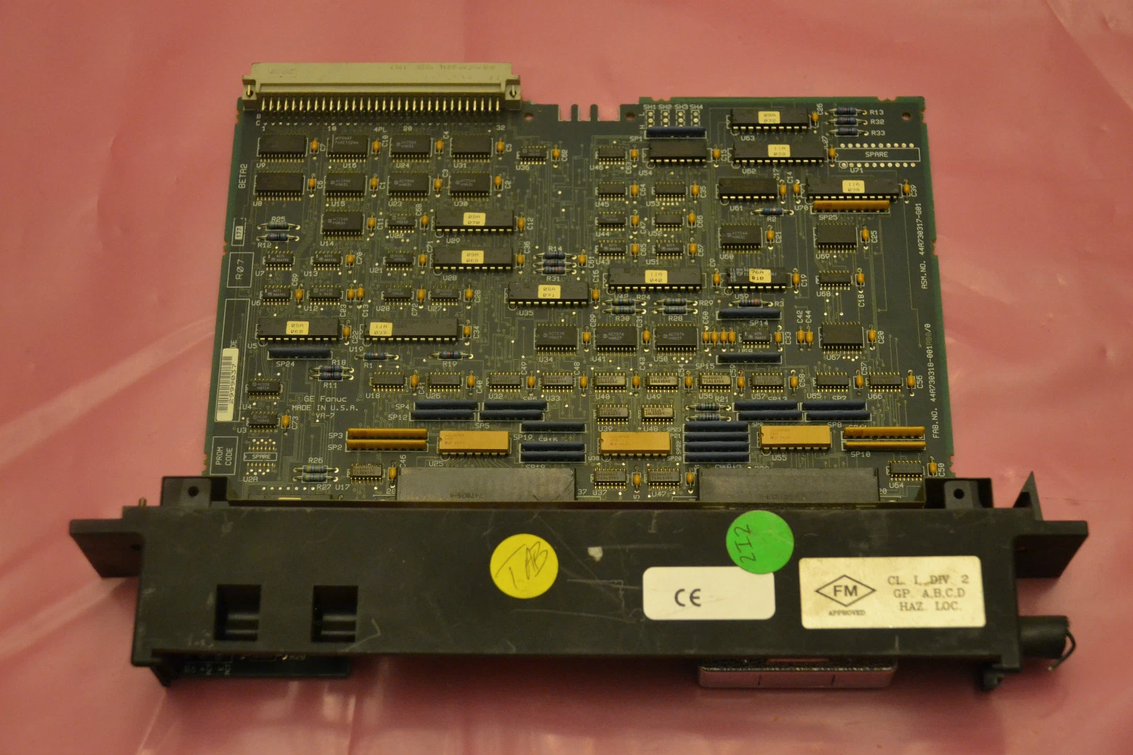 Used GE FANUC IC697BEM713G BUS EXPANSION IC697BEM713 G