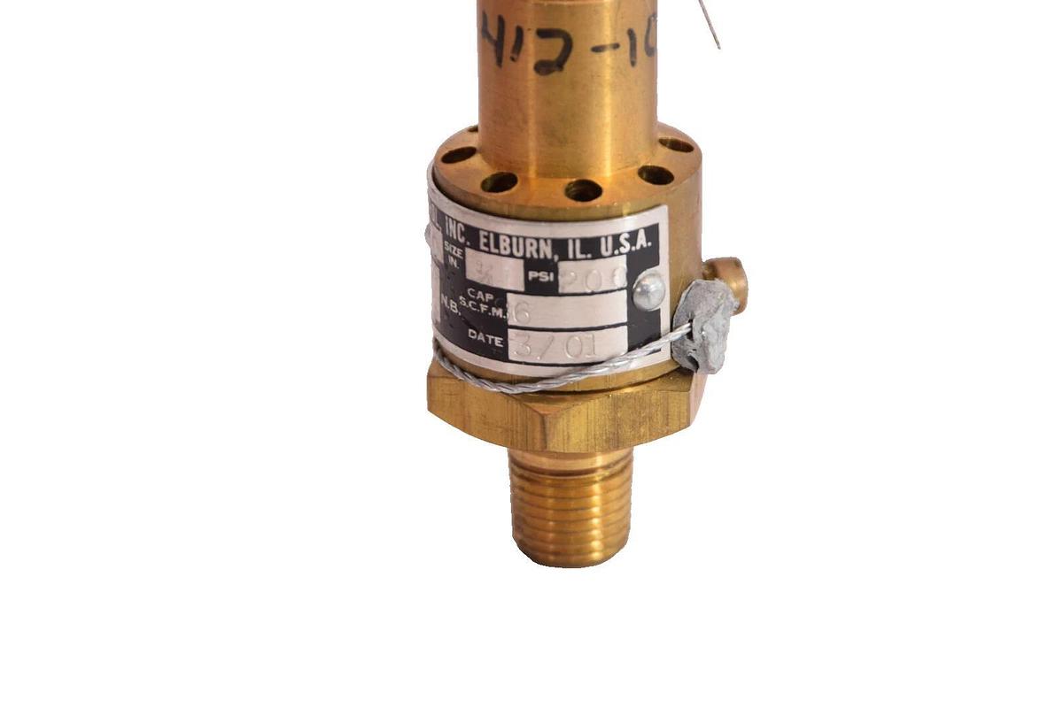 Aquatrol 130 1/4"NPT 200psi Cap Scfm 86 UV nb Safety Relief Valve (New)