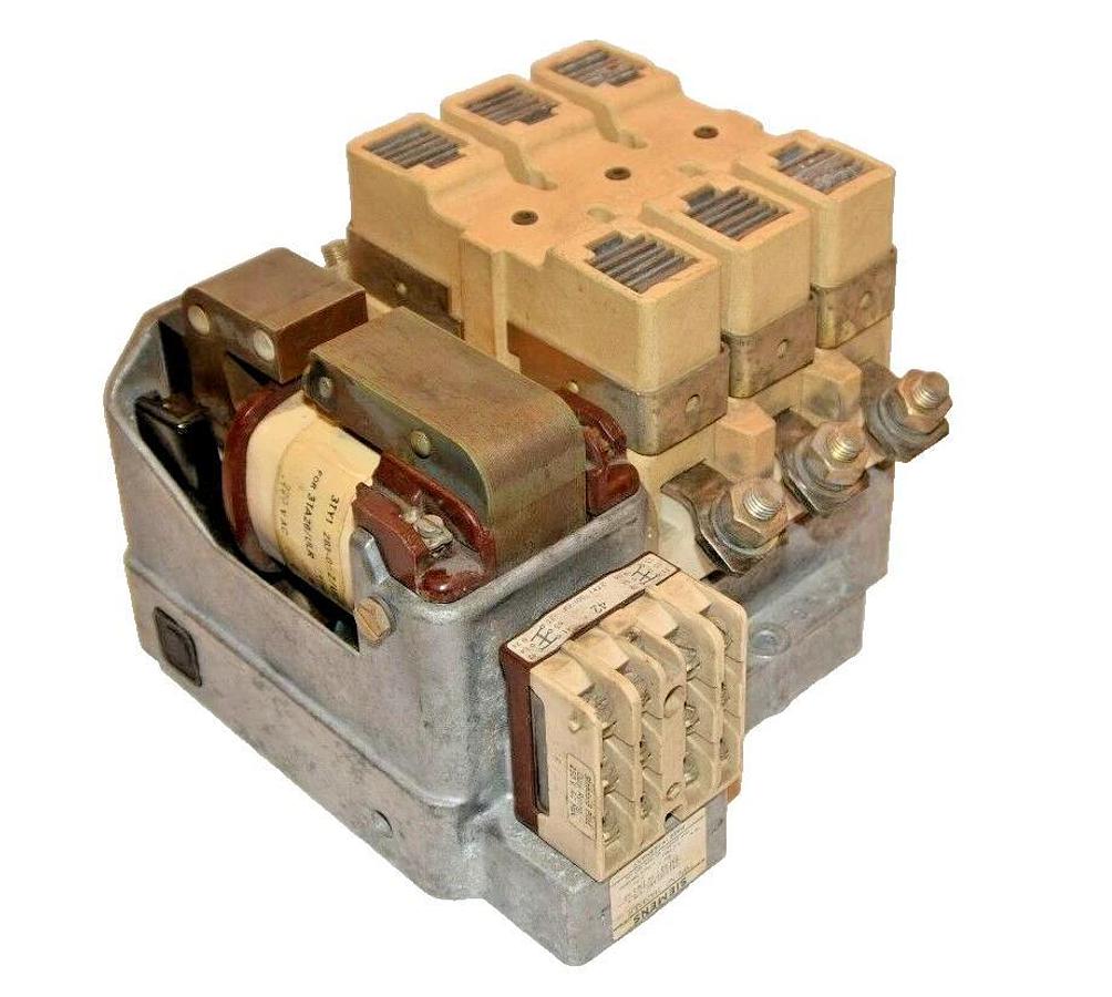 SIEMENS 3TA28/ULR 220V 60Hz Air Brake Contactor (NEW)