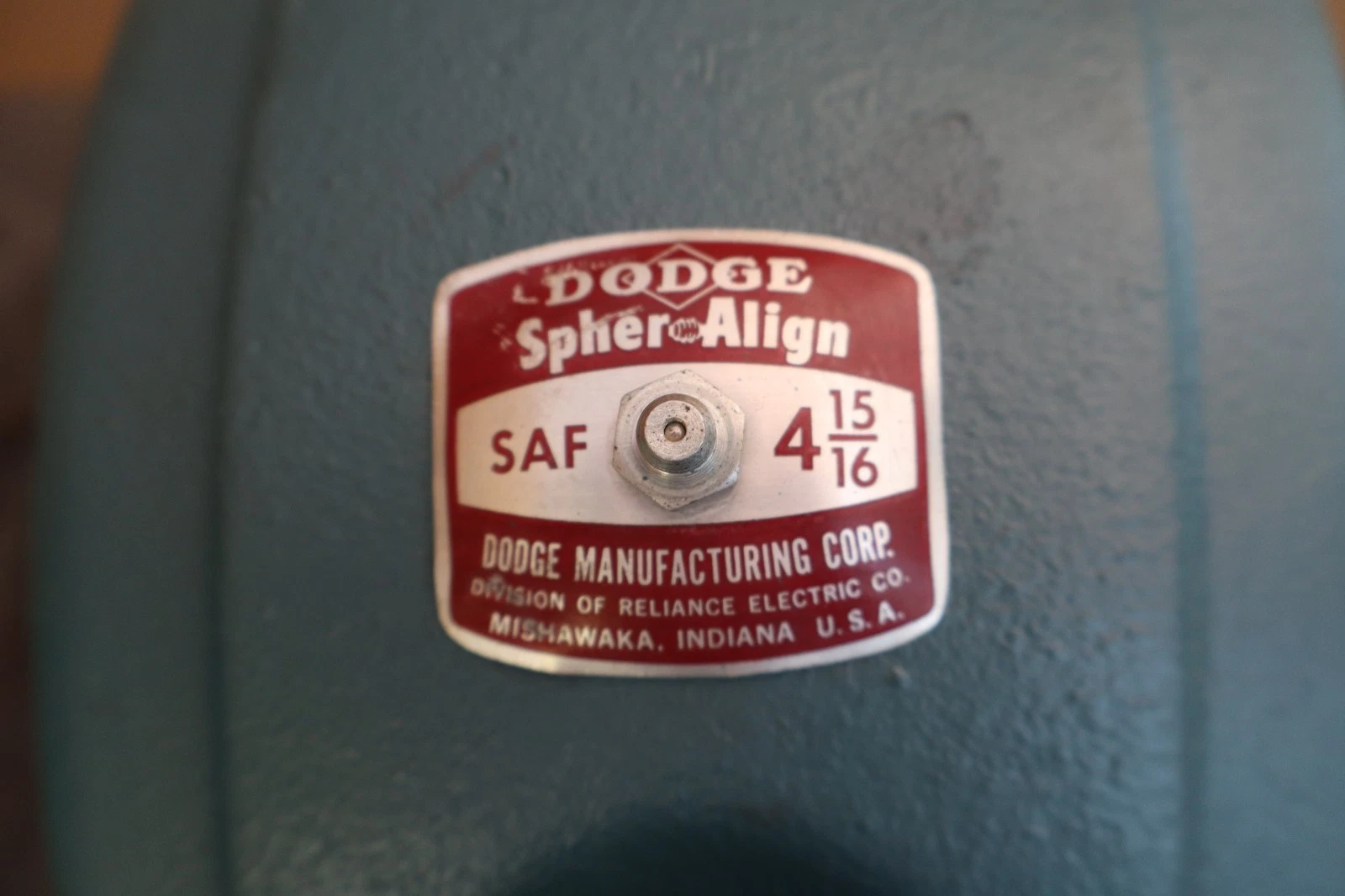 Dodge Spher-Align Pillow Block HOUSING 4-Bolt SAF-4-15/16 041223 4-15/16-5 (NOS)