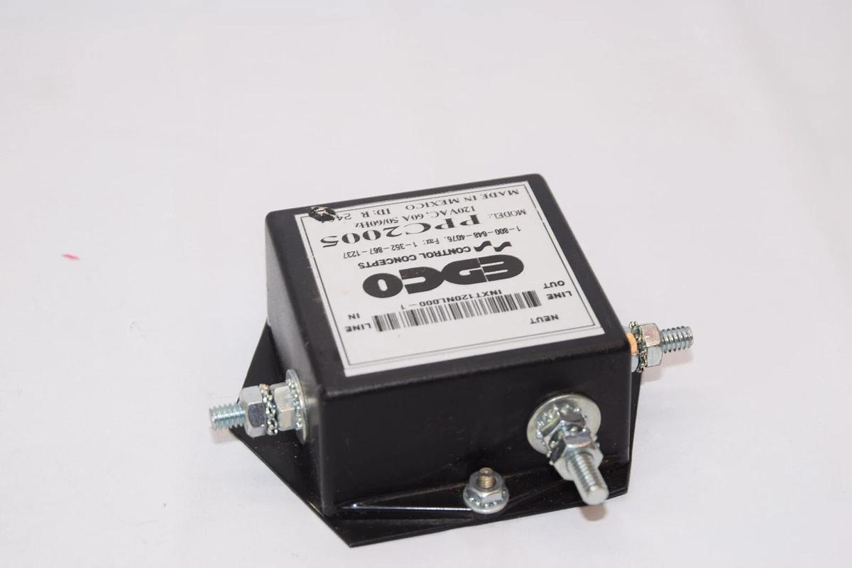 Used EDCO INXT120NL000-1 PPC2005 120Vac 60A 50/60Hz Surge Protector
