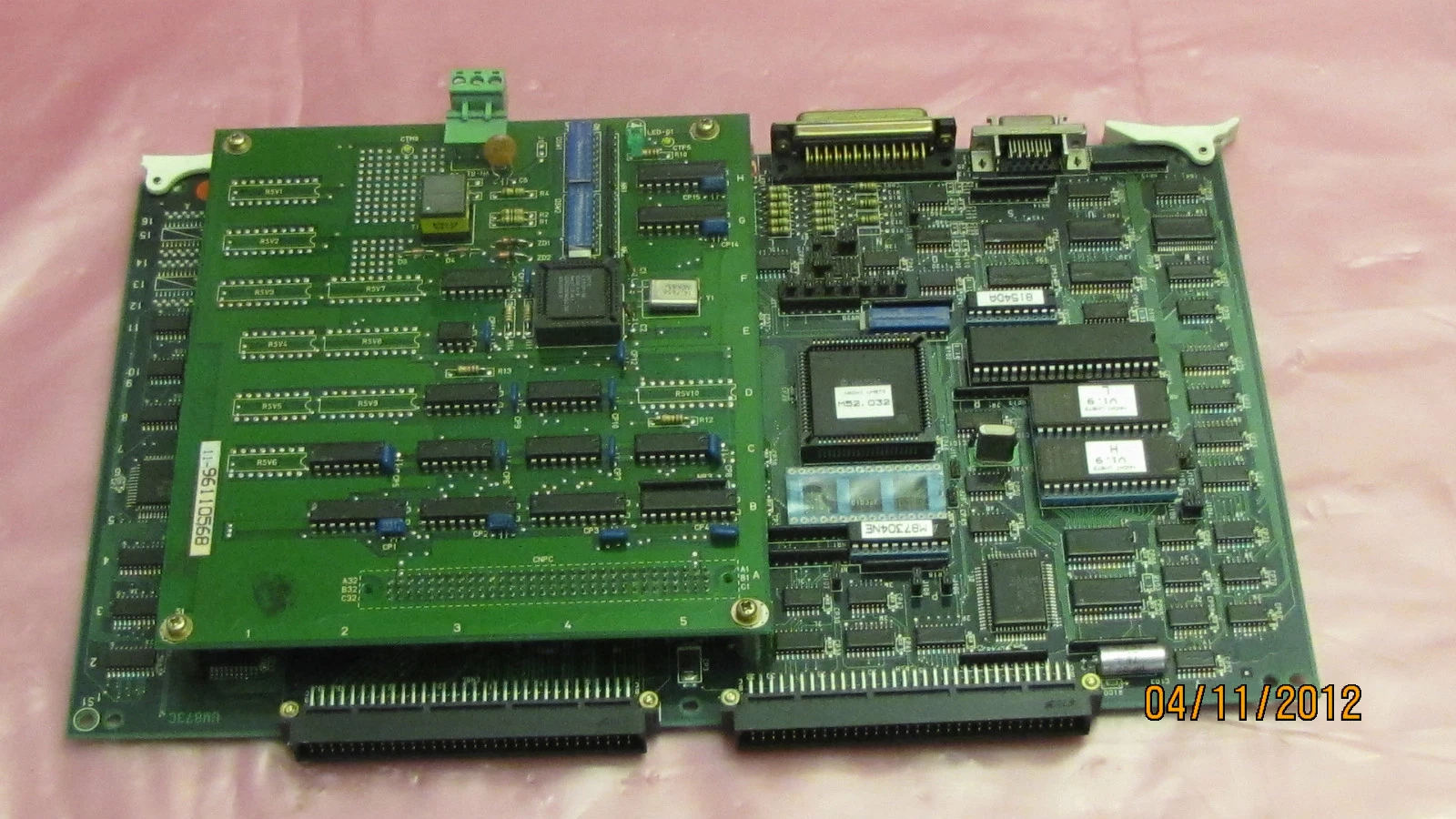 Used NACHI CIRCUIT BOARD UM873C WITH NACHI CIRCUIT BOARD UM858