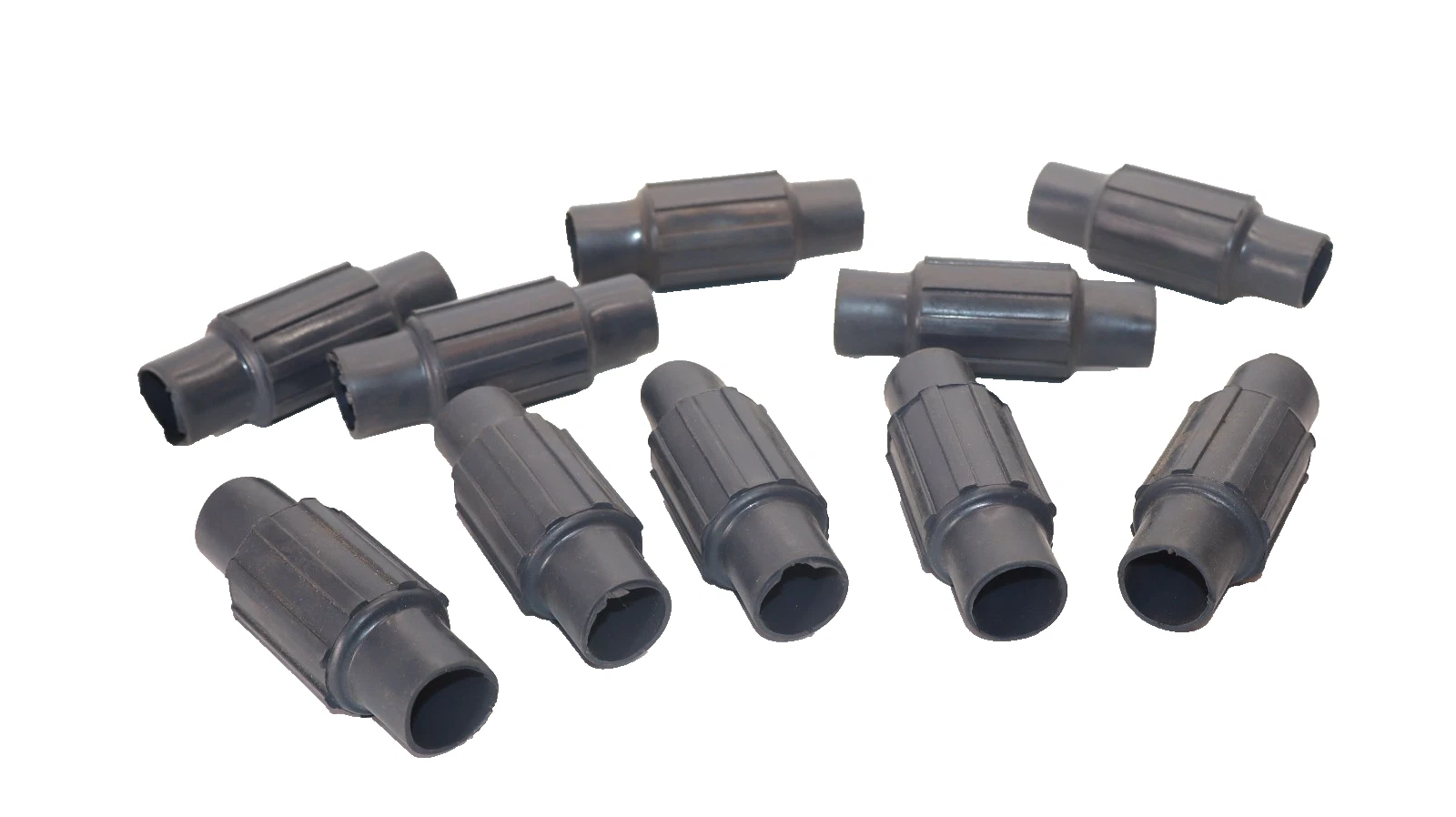 New 10 ROBROY  PLASTI-BOND  OCAL 1/2" Conduit Body Straight Fitting Coupling Red