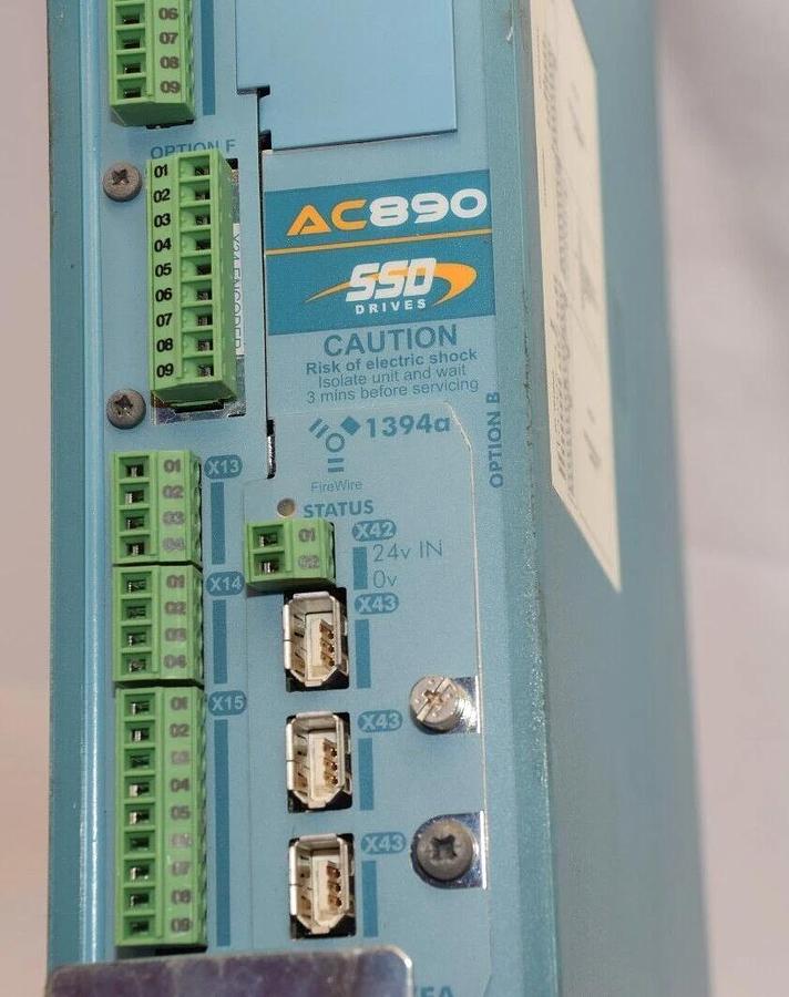 Used SSD Drive AC890 890CD/5/0003B/N/00/A/US 560/650vdc 3ph