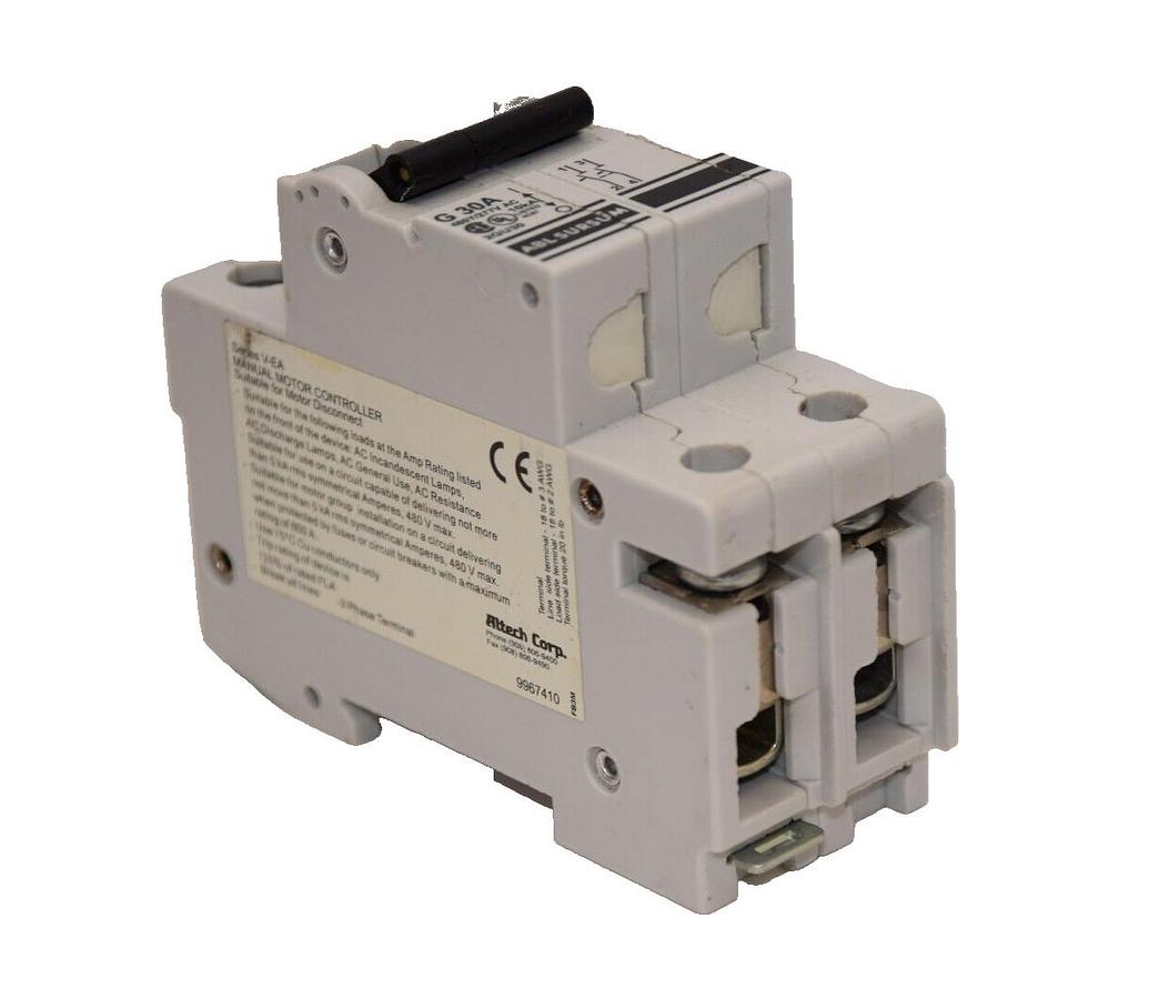 Used ABL SURSUM G 30A 30A 30 Amp 480Y/277V AC 10KA 2GU30 2 POLE 2p