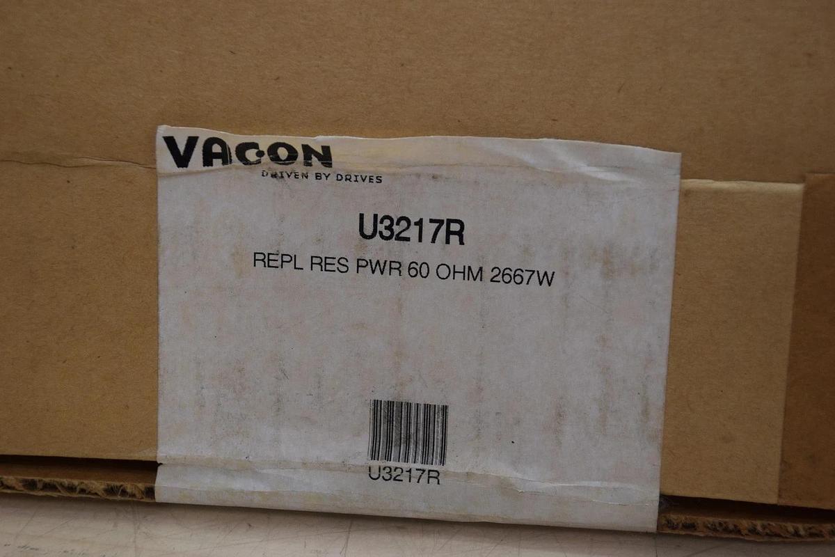 VACON Drives U3217R, Repl, Res PWR 60 OHM 2667W, PWR60 Ohm 2667W, (New)
