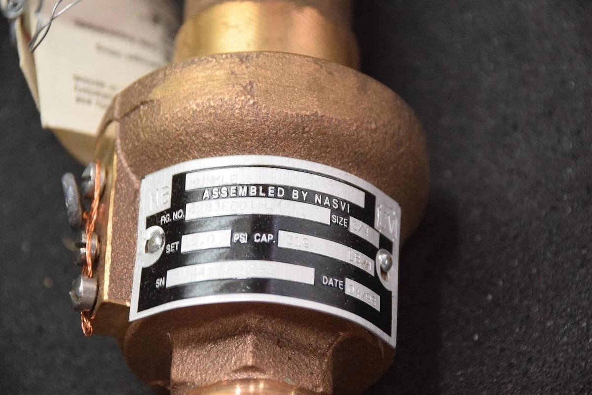 New Kunkle Valve 3/4" 6283ED01-LM  319 LB 15psi set 6182 ED01   6182ED01