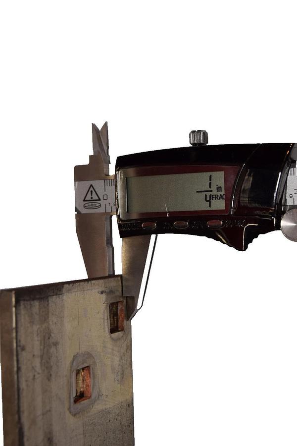 Used Buss Bar 23-1/4" x 3" x 1/4" Copper