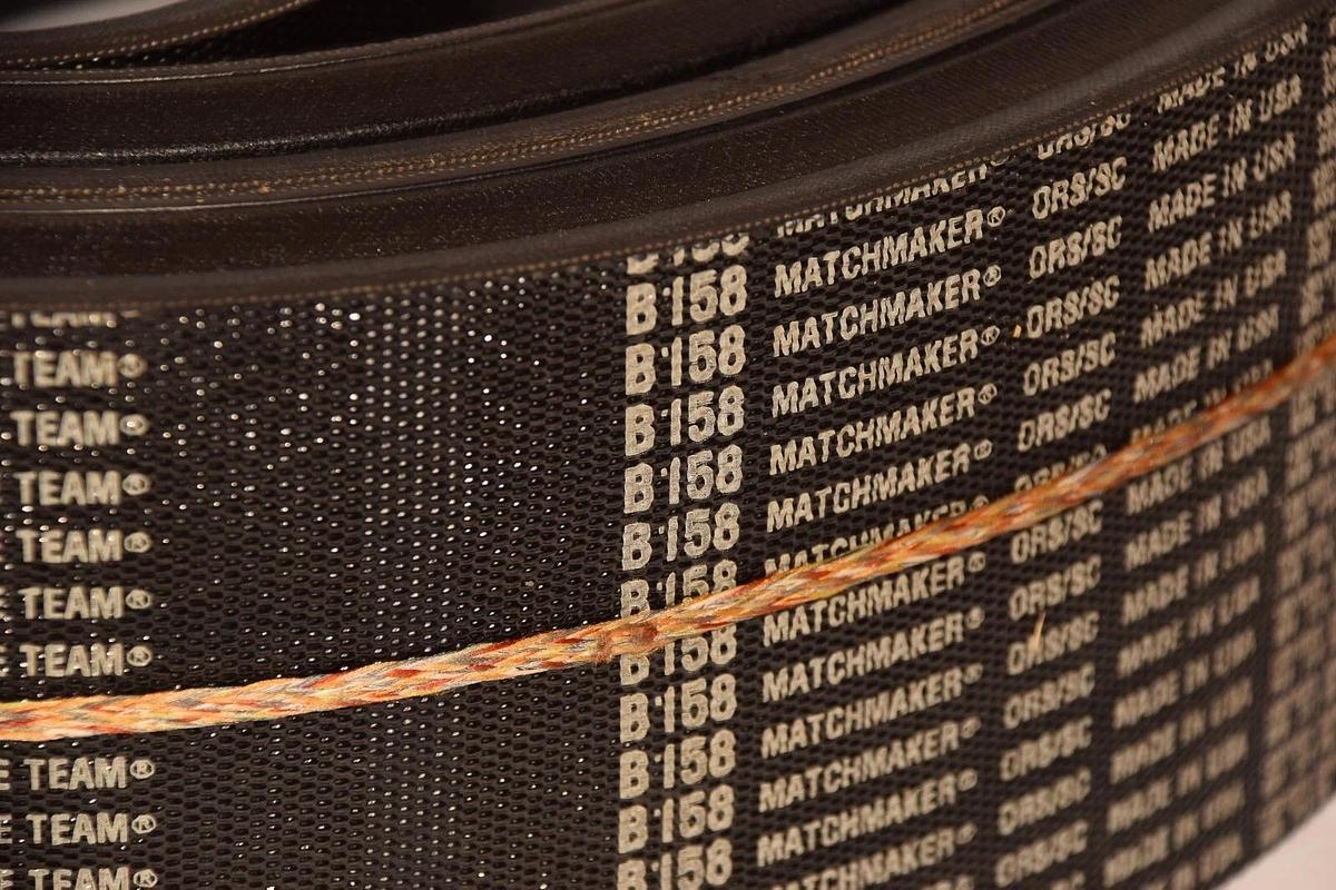 CONTINENTAL Contitech 6/B158 B158 6 Rib Hy-T Torque Matchmaker V-Belt USA (NEW)