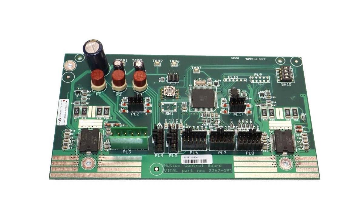 Used VITAL SCIENTIFIC 3367-094 , 3367-094-04 Motion Control Board / Card