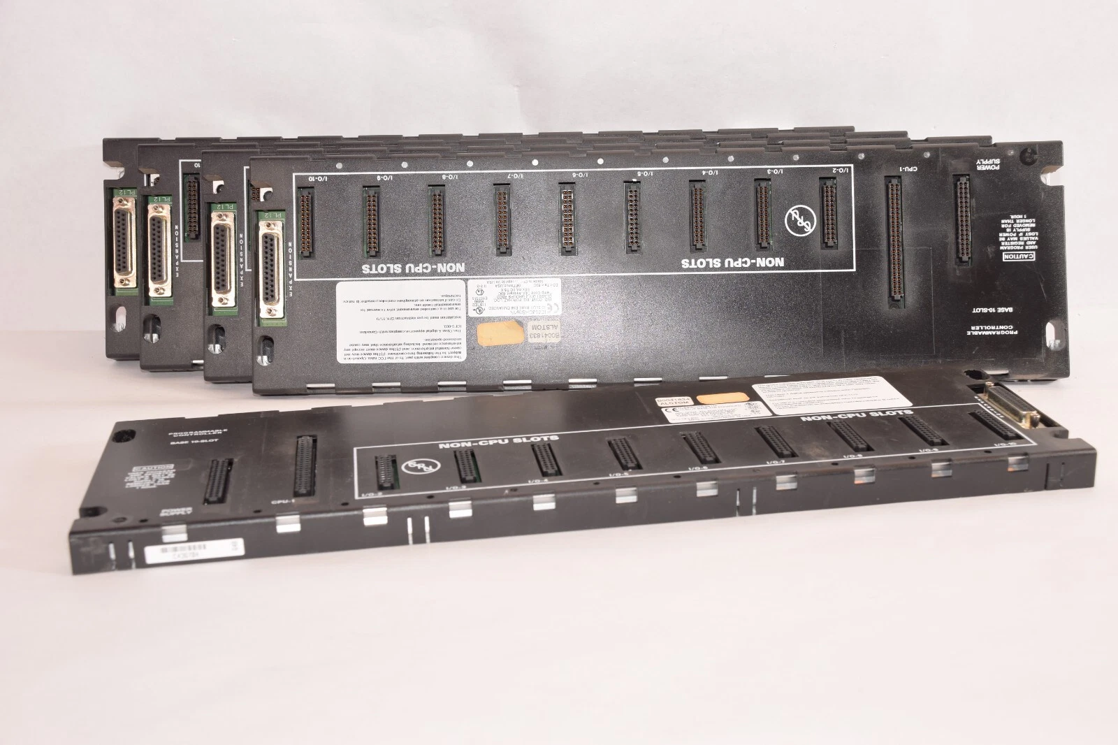 Used (Lot of 5) GE FANUC / ALSTOM IC693CHS391N 10-Slot Expansion Rack