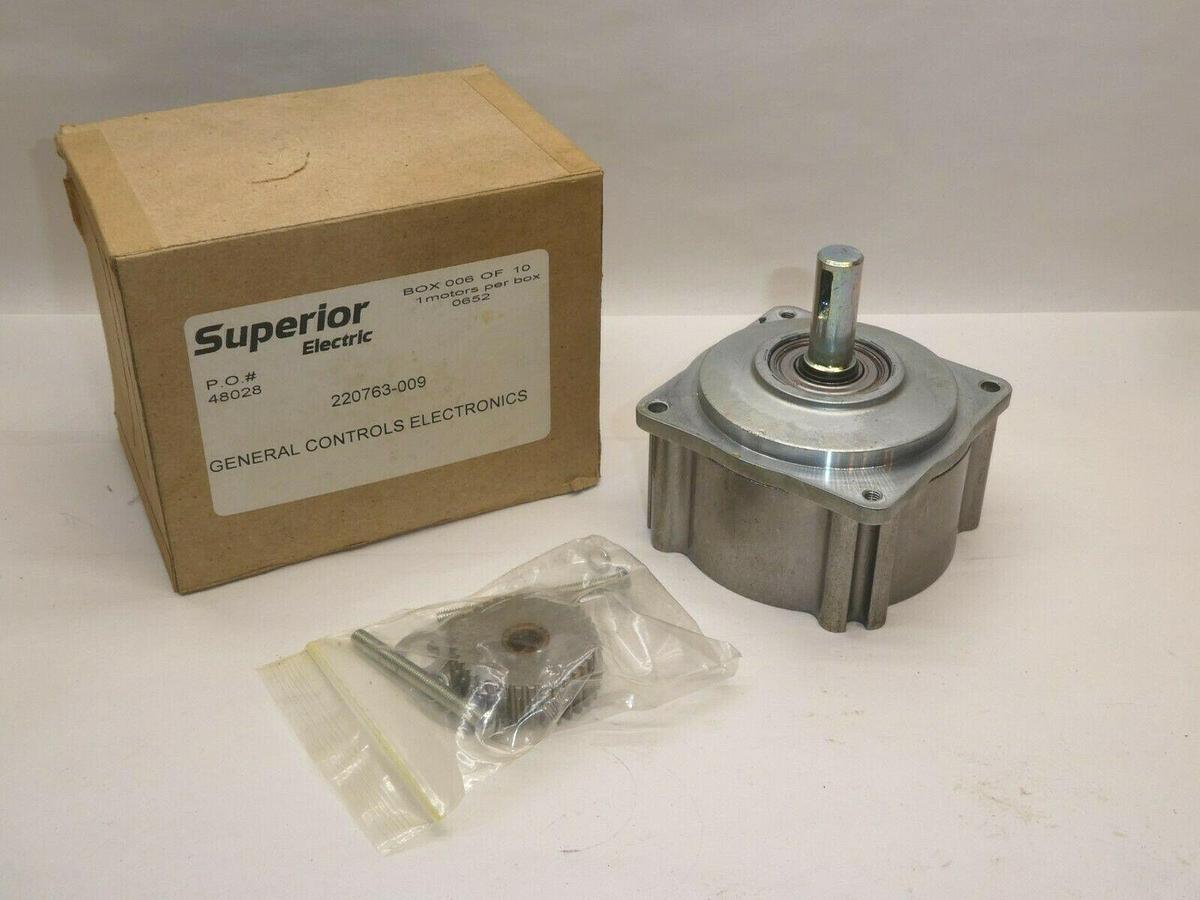 (NEW) SUPERIOR ELECTRIC 220763-009 220763009 1/2" Shaft Gear Head