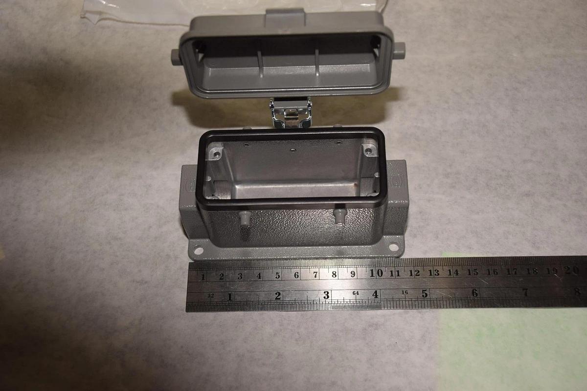 HARTING HAN 16B-ASG2-K-M25 HAN16BASG2KM25 SEALED ELECTRICAL ENCLOSURE NEW