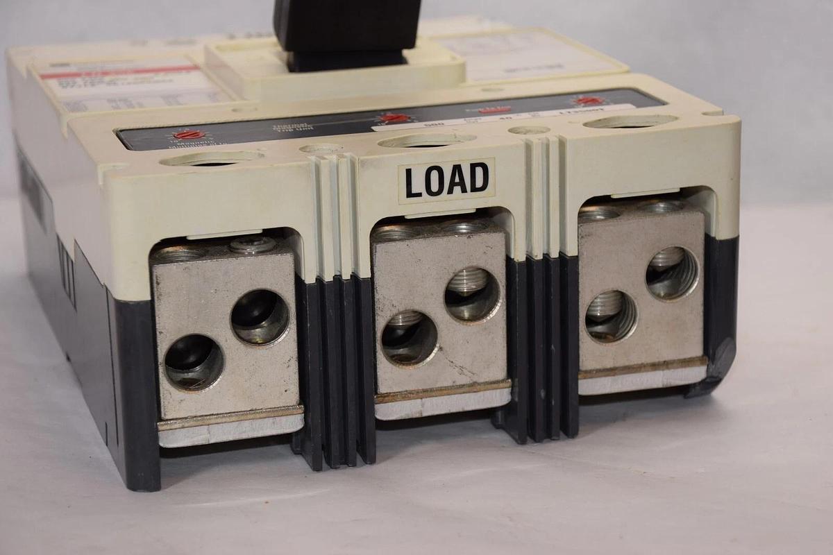 Used Cutler Hammer Breaker LD3500 LD35k 500 Amp 500A 6613C98G02 3pole 600vac  *read*