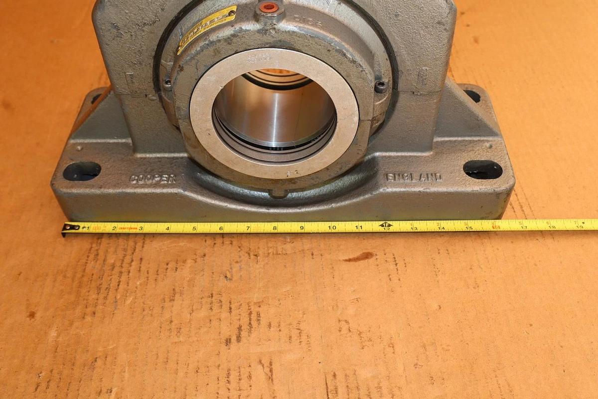 Cooper Pillow Block Bearing Split Roller 4-Bolt 01 BCP315GR 01 BCP 315 GR (NOS)