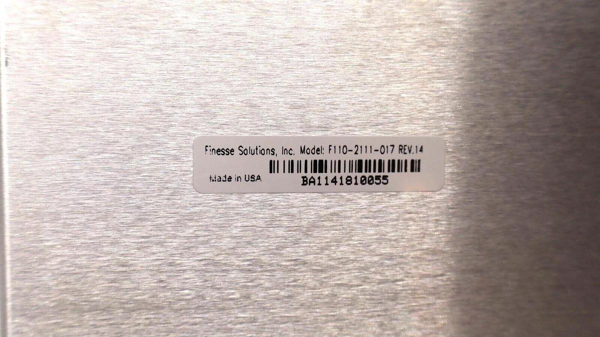 Used FINESSE F110-2111-017 Rev. 14 , F300-2009-001 Rev 3 Comm