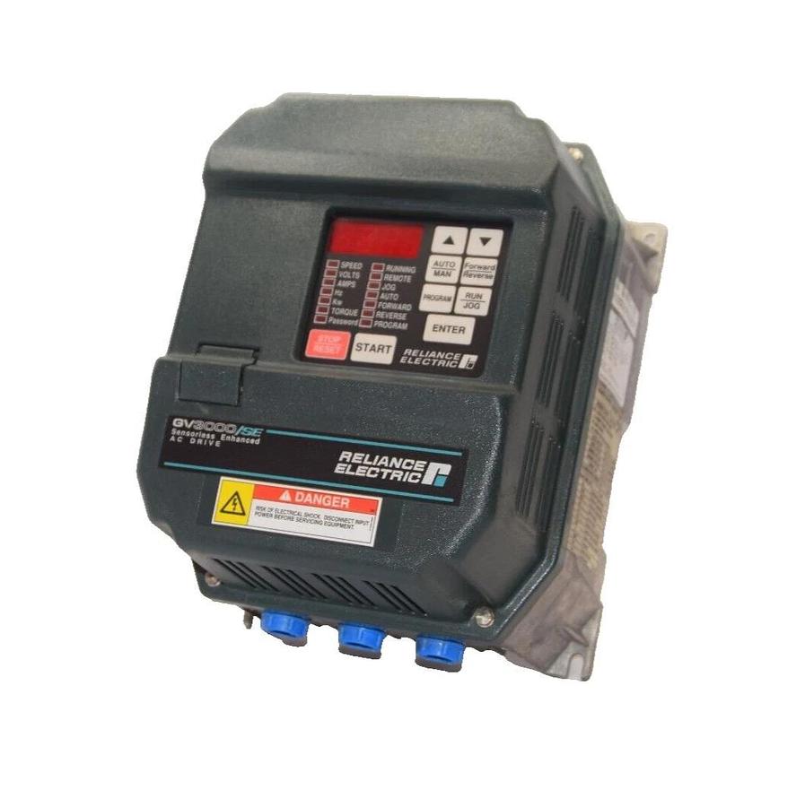 Used RELIANCE ELECTRIC GV3000 SE AC Drive 1V4151 1hp 1 hp .75kw 380/406v 3ph