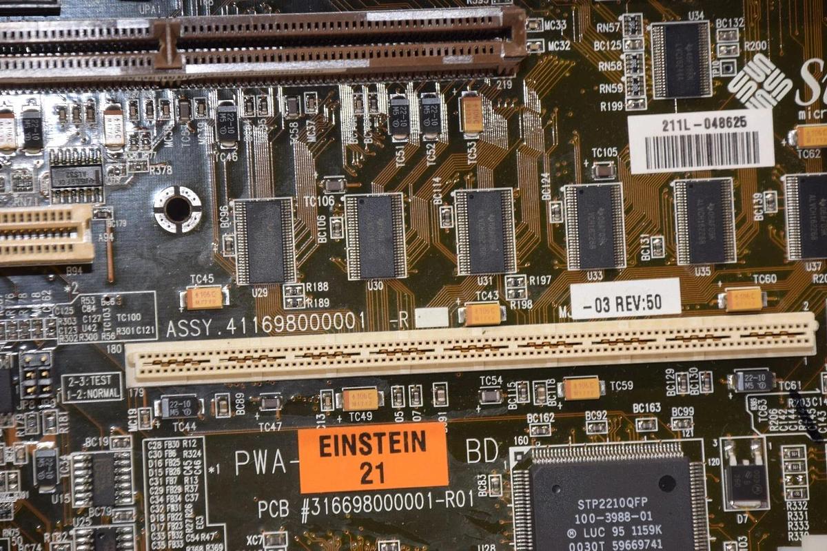 Used SUN MICROSYSTEMS PWA-EINSTEIN21 , 316698000001-R01 Motherboard Board Card