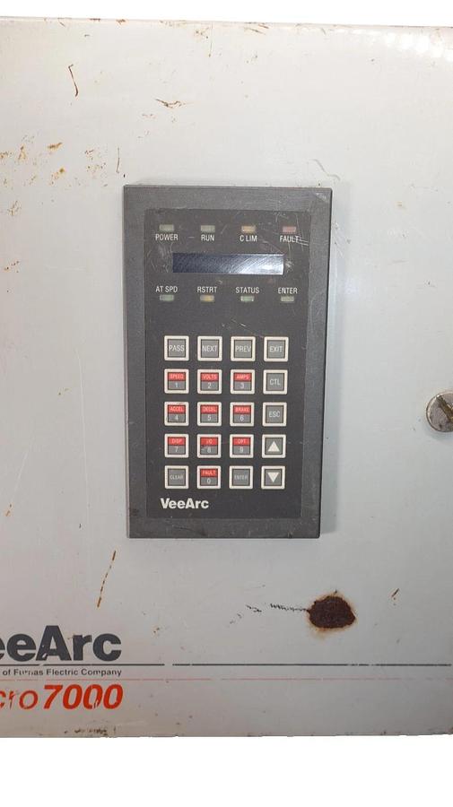 Used FURNAS VeeArc Micro7000 Drive MCJ411K1 15HP 15 hp 3PH 22.3A 380/460v