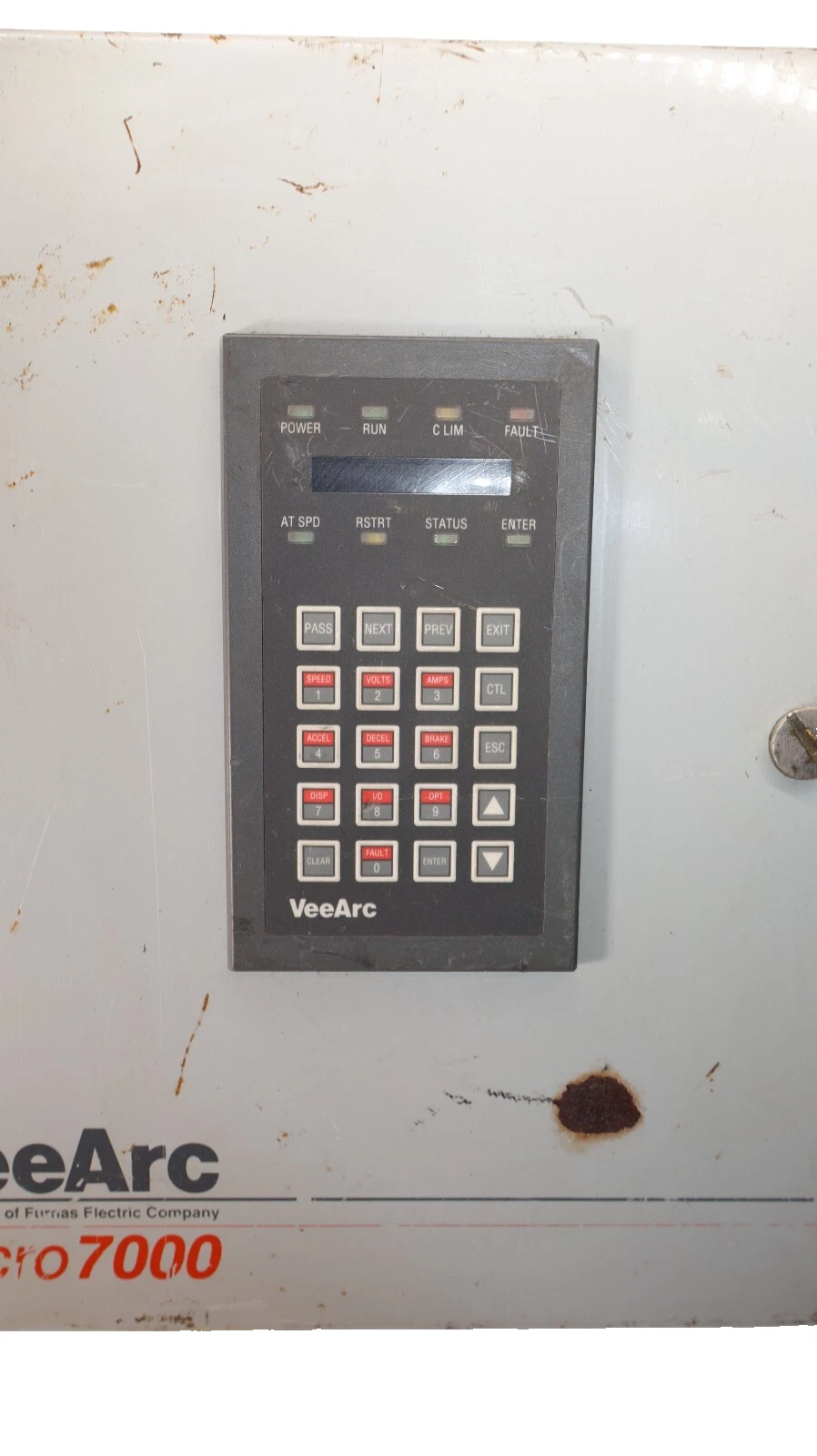 Used FURNAS VeeArc Micro7000 Drive MCJ411K1 15HP 15 hp 3PH 22.3A 380/460v