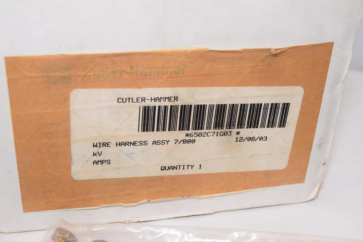 Cutler-Hammer DIGITRIP RMS RETROFIT KIT /CPT AUXILLARY KIT 9A10037G01 (NEW)