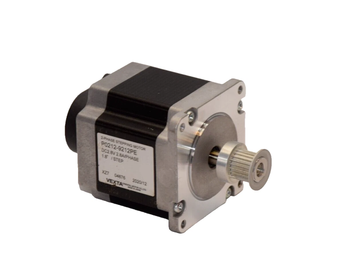 Used VEXTA Oriental 2 phase Stepping Motor P0212-9212PE 2.8V w/ E5-2000-250-IE-S-D-GB