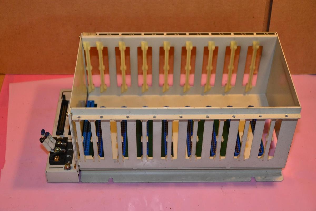 Used TOYOPUC I/O RACK-II CIRCUIT BOARD TPR-2280 TPR 2280 TPR2280 8 SLOT