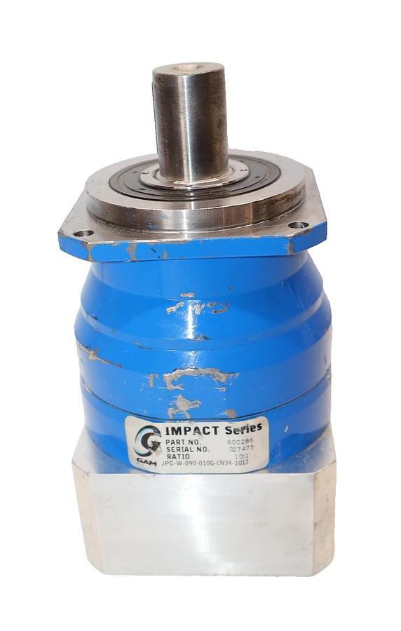 Used GAM GEAR JPG-W-090-010G-[N34-101] 10:1 Impact Series Gear Reducer