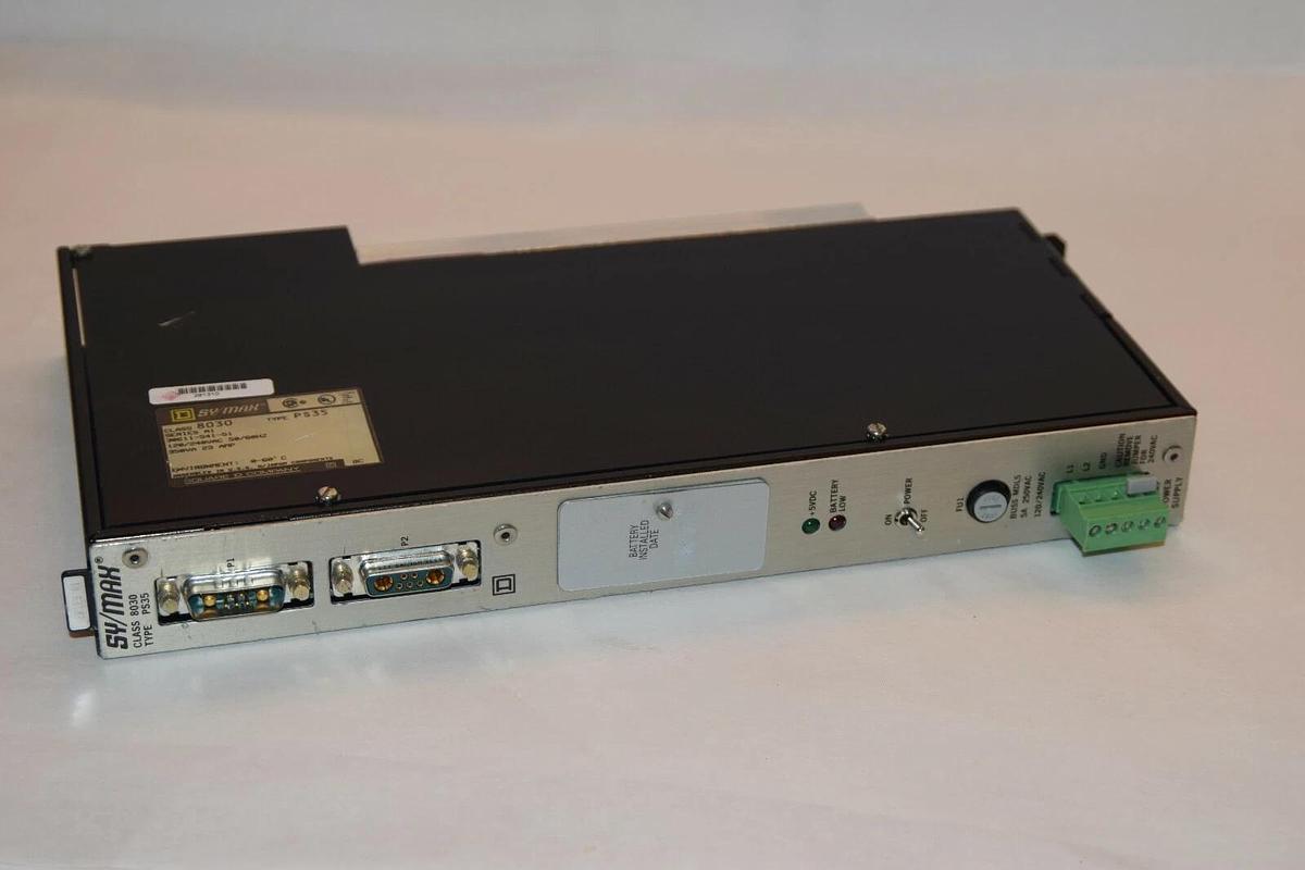 Refurbished (Refurb) SQUARE D SY/MAX 8030 Type PS35 Power Supply 8030 PS 35, PS35 PS-35  A1