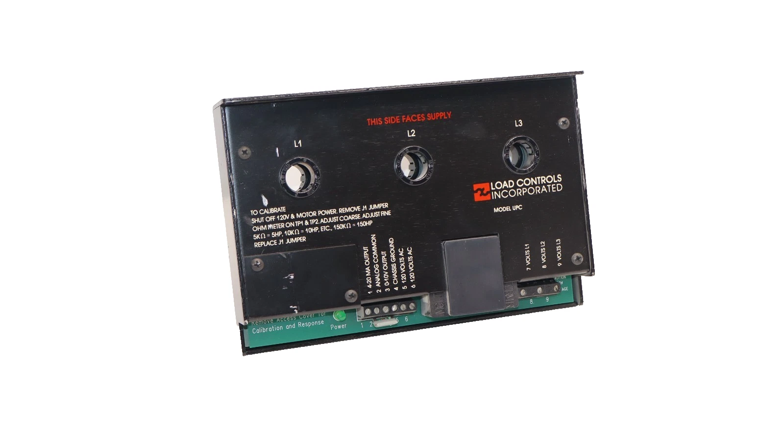 Used Load Controls UPC Universal Power Cell Hp Performance Monitor 120V Input