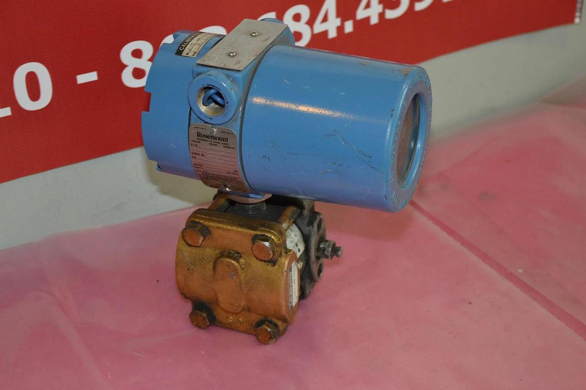 FISHER ROSEMOUNT C115GP6E22M1C6 PRESSURE TRANSMITTER 0 TO 50 PSIG NEW