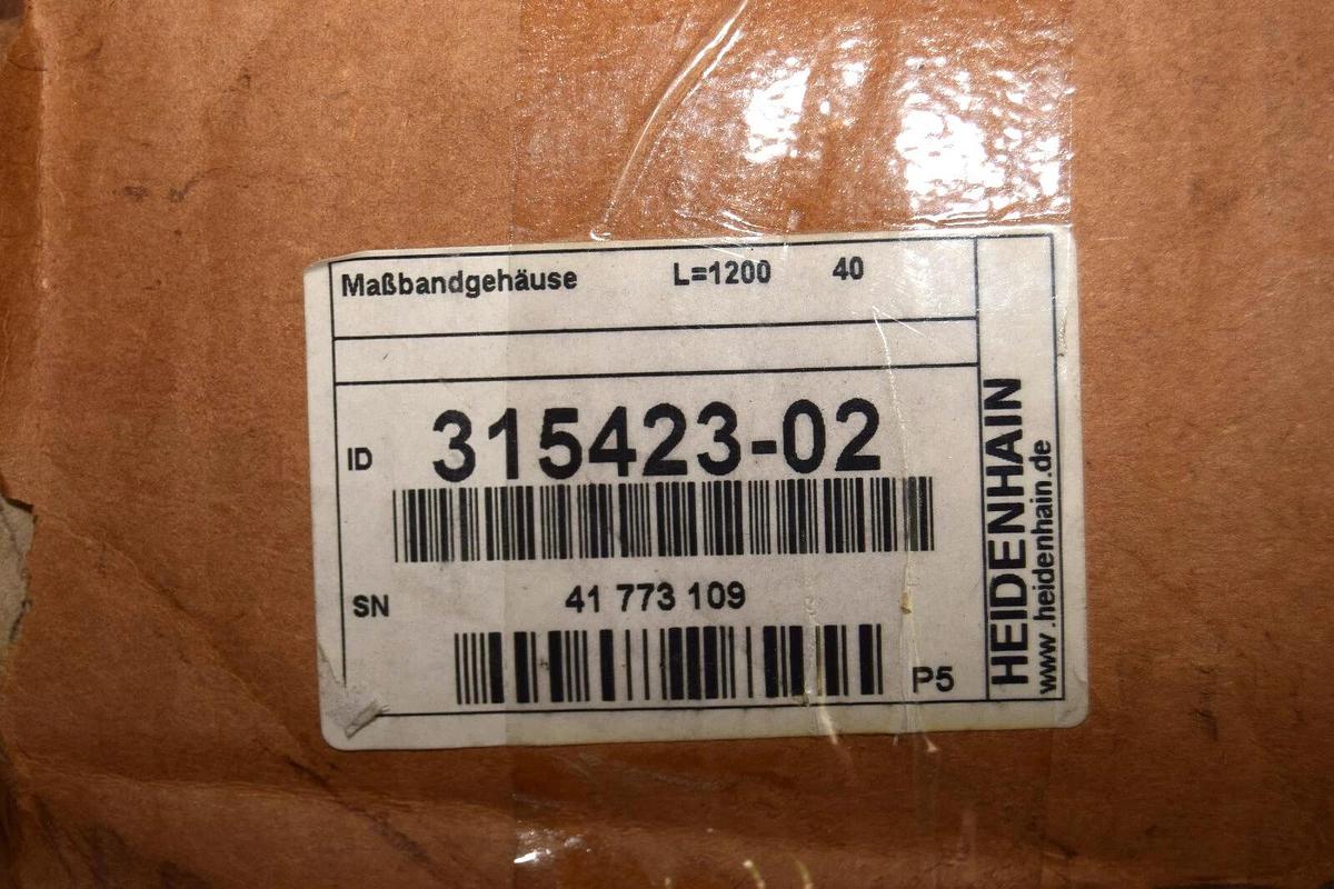 HEIDENHAIN 315 423-02 , 315423-02 , LB 302 1200mm Scale Housing (NEW)