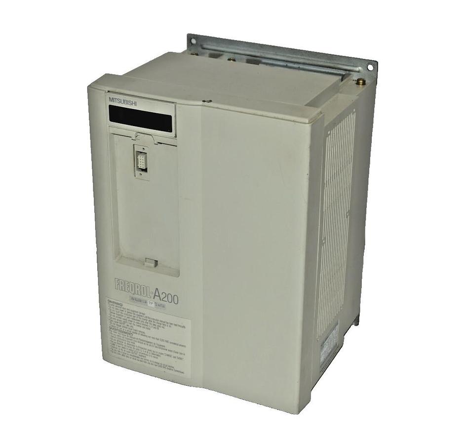 Used Mitsubishi Freqrol A200 Inverter Drive Model FR-A220E-11k-TF  15Hp ac drive