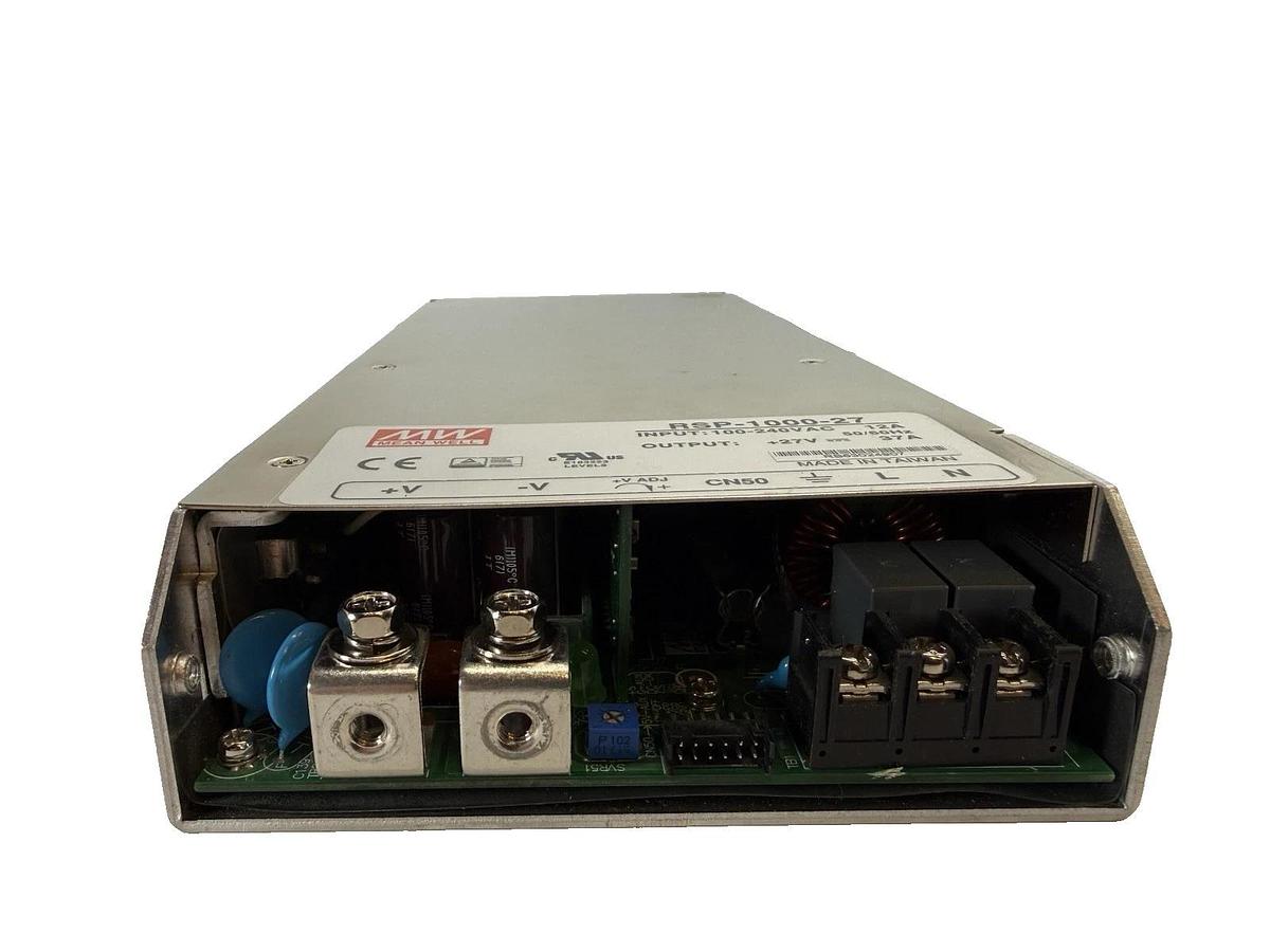 Meanwell RSP-1000-27 27V 37A PFC Adjustable Voltage Parallelizable Power Supply