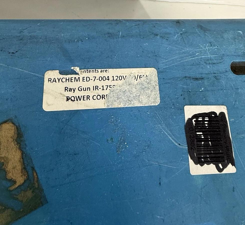 Used Raychem Infrared Heat Gun & Power Supply ED-7-004 IR-1759-MK3
