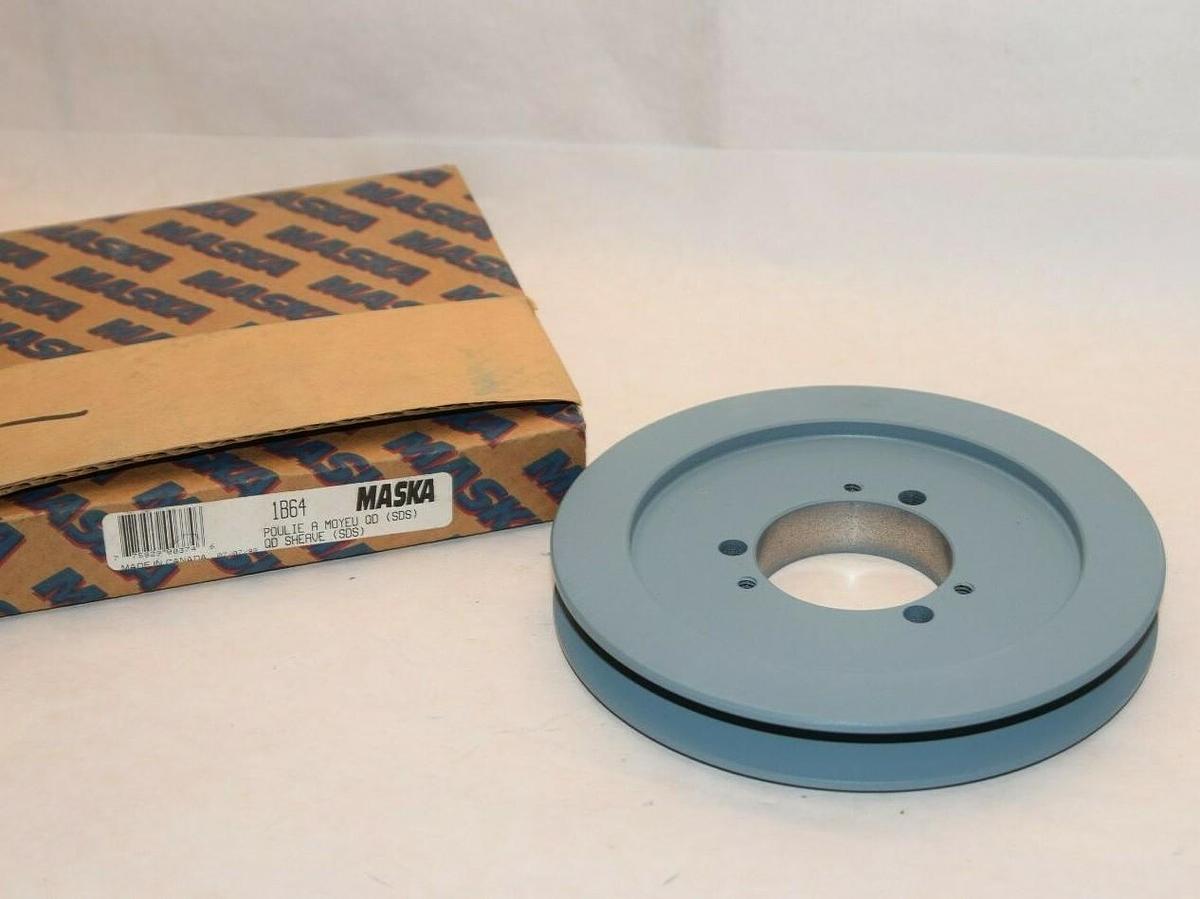(NEW) MASKA 1B64 1B6.4 QD (SDS) Bushing Sheave