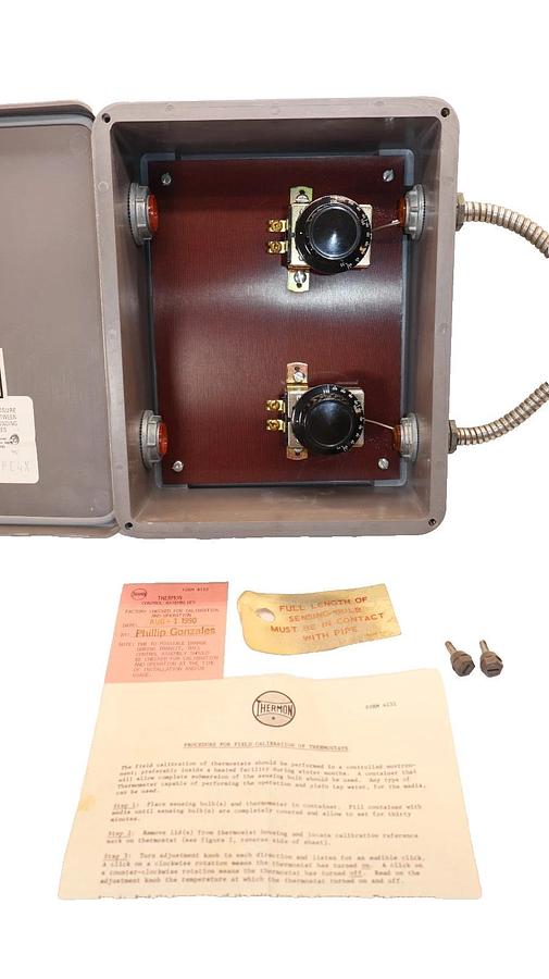 Thermon E42T-35235FG 35°F-235°F N-1E Thermostat (New)