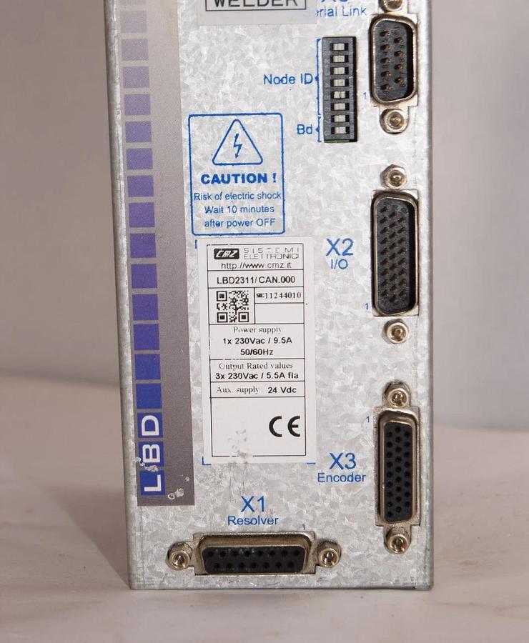 Refurbished CMZ Power Supply LBD2311/CAN.000 1x230Vac 9.5a 24vdc (Refurbished)