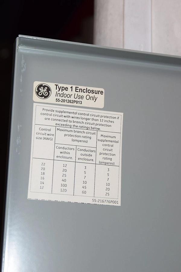 GE CR308BT02RA1DALKA 30A 250V 300-Line Size 0 Control Combination Starter NEW